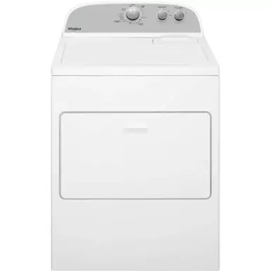 image of Whirlpool - 7 Cu. Ft. Electric Dryer with AutoDry Drying System - White with sku:bb20968442-bestbuy