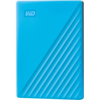 Front Zoom. WD - My Passport 2TB External USB 3.0 Portable Hard Drive - Blue
