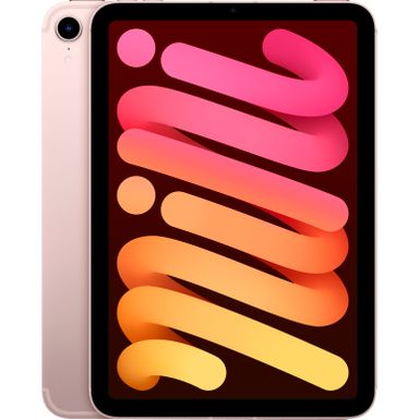image of Apple - iPad mini (Latest Model) with Wi-Fi + Cellular - 64GB - Pink (Unlocked) with sku:bb21207243-bestbuy