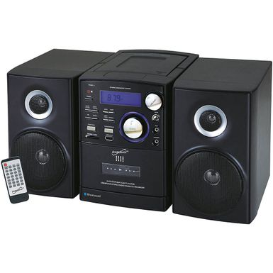 image of Supersonic Portable Bluetooth Micro Stereo System with sku:sc-807-powersales
