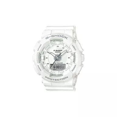 G-Shock - Unisex G-Shock S Series Step & Track Watch White