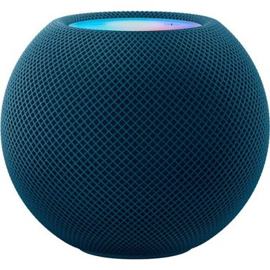 image of Apple - HomePod mini - Blue with sku:bb21917541-5902427-bestbuy-apple