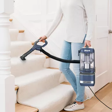image of Shark - Navigator Lift-Away Upright Vacuum with Anti-Allergen Complete Seal - Blue Jean with sku:bb21701010-bestbuy