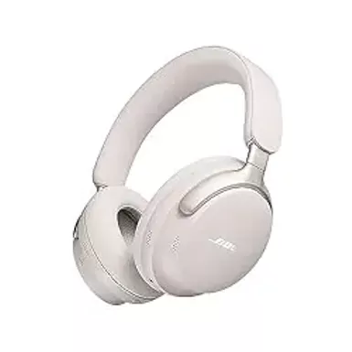 Bose - QuietComfort Ultra Wireless Noise Cancelling Over-the-Ear Headphones - White Smoke