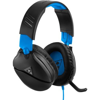 image of Turtle Beach - Recon 70 Wired Gaming Headset for PS4 Pro, PS4 & PS5 - Black/Blue with sku:bb21192171-6333650-bestbuy-turtlebeach