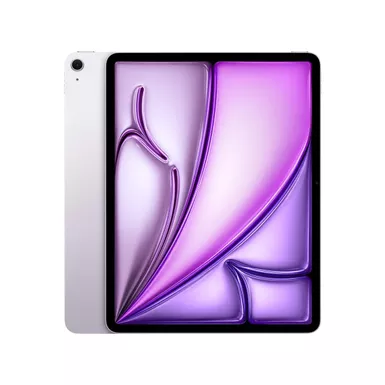 image of Apple iPad Air 13" with M2 Chip, Mid 2024 - 256GB - Wi-Fi - Purple with sku:bb22092595-bestbuy