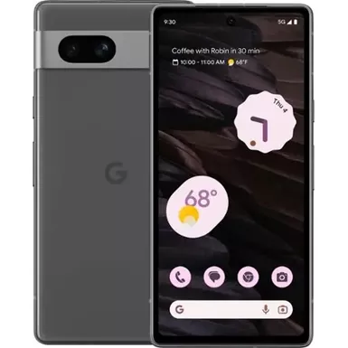 image of Google - Pixel 7a 5G 128GB (Unlocked) - Charcoal with sku:bb22119183-bestbuy