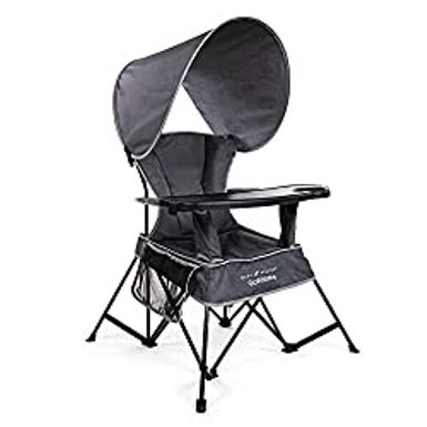 image of Baby Delight Go with Me Grand Deluxe Portable Chair | for Kids | New Design | Indoor and Outdoor | Grey with sku:b09rq1rld3-amazon