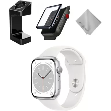 Rent to own Apple Watch Series 8 GPS 41mm Silver Aluminum Case