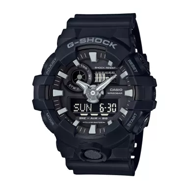 image of G-Shock - G-Shock Ana-Digi Watch Black with sku:ga700-1b-powersales