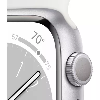 Rent to own Apple Watch Series 8 GPS 41mm Silver Aluminum Case