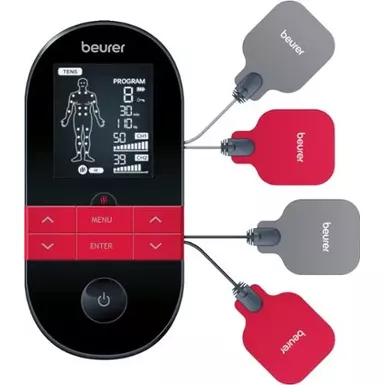 image of Beurer - Digital TENS Device w/ Heat - Black with sku:bb22236297-bestbuy
