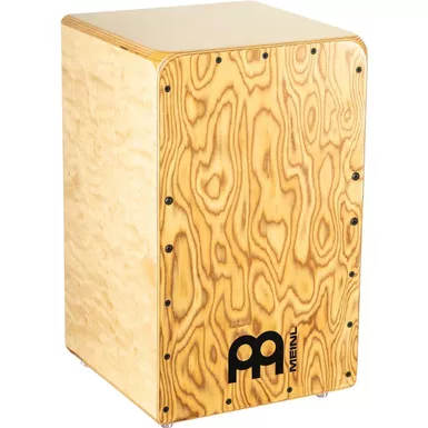 image of Meinl Woodcraft Professional Series Cajon, Makah Burl with sku:mlwcp100mb-adorama