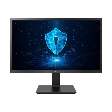 image of LG 24'' IPS FHD Monitor with Adjustable Stand and Built-in Speakers and Wall Mountable, Black with sku:6np517-ingram