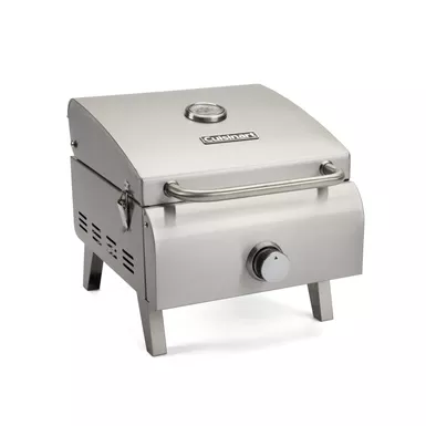 image of Cuisinart - Professional Portable Gas Grill - Stainless Steel with sku:cgg-608-powersales