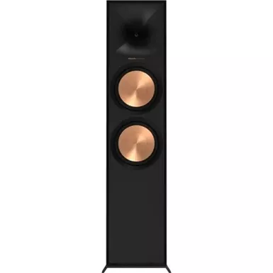 image of Klipsch - Reference 800 Series Dual 8" 600-Watt Passive 2-Way Floor Standing Speaker (Each) - Black with sku:bb21967309-bestbuy