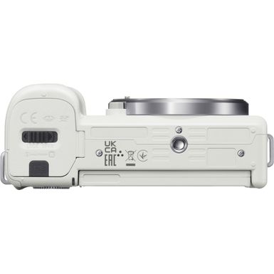 Alt View Zoom 13. Sony - Alpha ZV-E10 Mirrorless Vlog Camera - Body Only - White