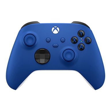 image of Xbox Wireless Controller, Shock Blue with sku:xbqau00001-adorama