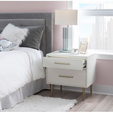 Thornaby Two Drawer Nightstand