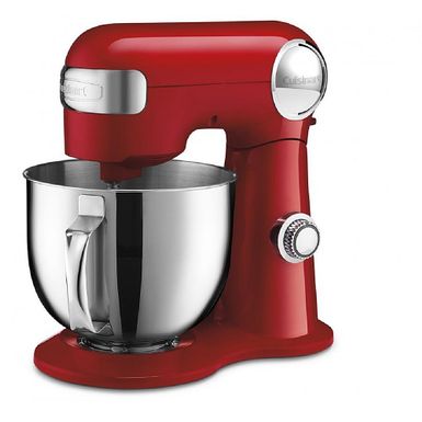 image of Cuisinart - Precision Master 5.5 Quart Stand Mixer - Red with sku:bb21089727-6409390-bestbuy-conair