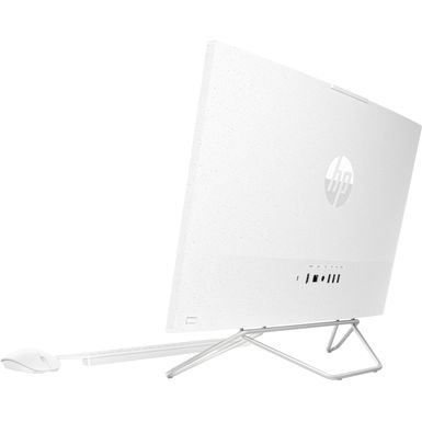 Back Zoom. HP - 24" Touch-Screen All-In-One - AMD Ryzen 5 - 8GB Memory - 1TB SSD - Starry White
