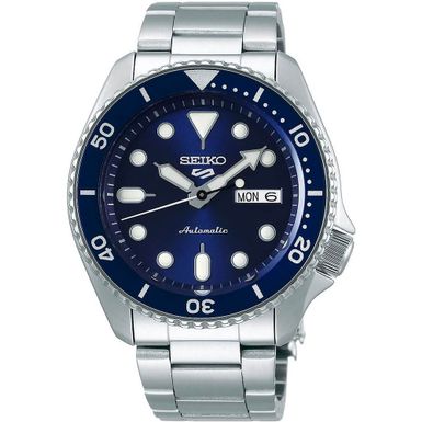 image of Seiko 5 Sports 24-Jewel Automatic Watch - Blue with sku:srpd51-electronicexpress