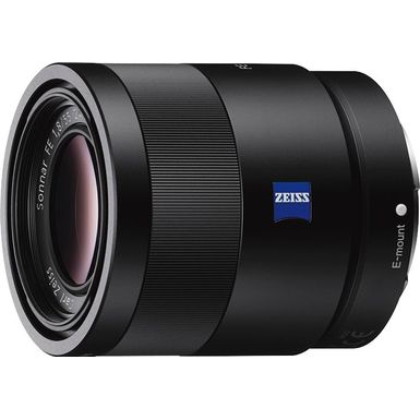 image of Sony - Sonnar T FE 55mm f/1.8 ZA Lens for Most a7-Series Cameras - Black with sku:iso5518-adorama