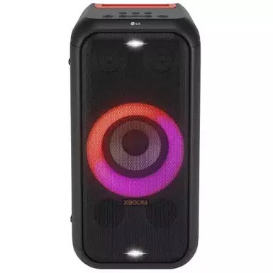 image of LG - XBOOM XL5 Portable Tower Party Speaker with LED Lighting - Black with sku:bb22128018-bestbuy