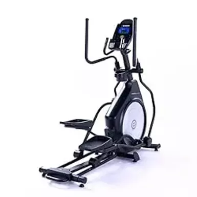 Echelon - Elliptical Exercise Machine - Work Out Equipment for Home Gym - Magnetic Resistance Mechanism - 20 Stride with Single Rail Design - Pre-Programmed LCD Monitor - Convenient Tablet Holder