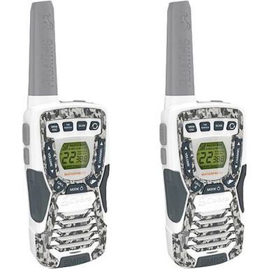 image of Cobra CXT1095FLTRB / CXT1095FLT-NW / CXT1095FLTNW Refurbished Microtalk Camo White 37-mile 2-Way Radios with sku:cxt1095fltrb-electronicexpress