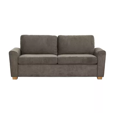 image of Mclaine Dark Grey 75 in. Convertible Queen Sleeper Sofa with USB Ports with sku:60523-primo