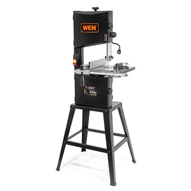 image of WEN BA3962 3.5-Amp 10-Inch Two-Speed Band Saw with Stand and Worklight with sku:b09x1zd8mh-wen-amz