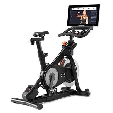 image of NordicTrack Commercial S22i Studio Cycle - Black with sku:bb21644842-6433905-bestbuy-nordictrack