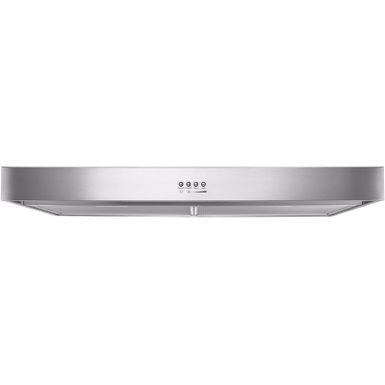 image of Whirlpool Ada 24" Stainless Steel Range Hood With Full-width Grease Filters with sku:wvu37uc4fss-wvu37uc4fs-abt
