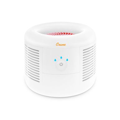 image of Crane HEPA Air Purifier with 3 Speed Settings for Rooms up to 300 sq. ft. - White with sku:qvmi5av0bqt4vxdr2j77rastd8mu7mbs-overstock