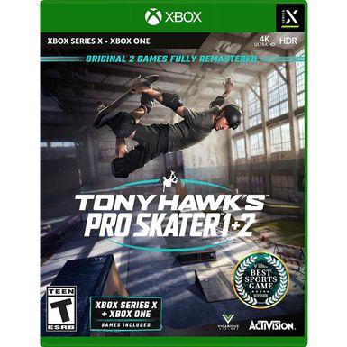 image of Tony Hawk's Pro Skater 1 + 2 - Xbox Series X|S, Xbox One with sku:act88512us-adorama
