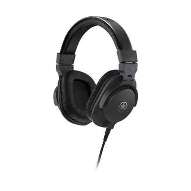 image of Yamaha HPH-MT5 Closed-Back Circumaural Over Ear Studio Monitor Headphones, Black with sku:yahphmt5-adorama