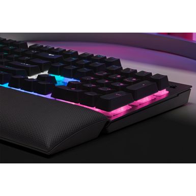 Alt View Zoom 25. CORSAIR - K60 RGB Pro SE Full-size Wired Mechanical Cherry Viola Linear Gaming Keyboard with PBT Double-Shot Keycaps