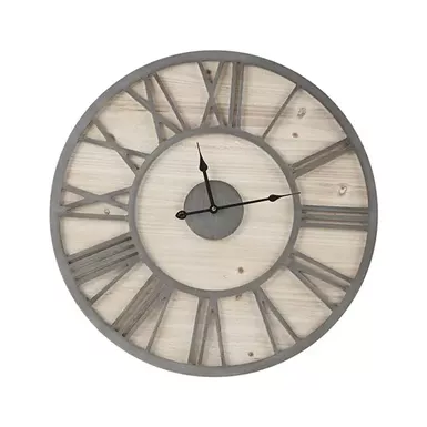 Mason 23.6" Wood Wall Clock