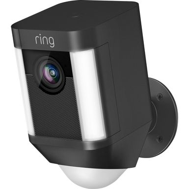 image of Ring - Spotlight Cam Wire-free - Black with sku:bb20759508-5936903-bestbuy-ring