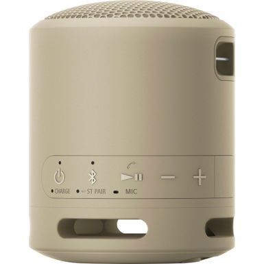 Left Zoom. Sony - EXTRA BASS Compact Portable Bluetooth Speaker - Taupe