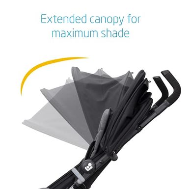 Maxi-Cosi Mara XT Ultra Compact Stroller, Essential Black