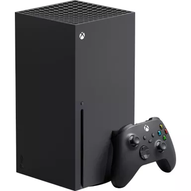 image of Microsoft Xbox Series X 1TB Console Black with sku:bb21656571-6428324-bestbuy-microsoft