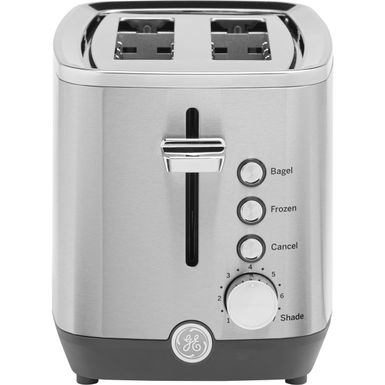 image of GE - 2-Slice Toaster - Stainless Steel with sku:g9tma2sspss-abt
