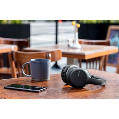 Alt View Zoom 16. Sony - WH-CH710N Wireless Noise-Cancelling Over-the-Ear Headphones - Black