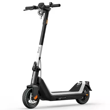image of NIU - KQi3 Sport Foldable Electric Kick Scooter w/ 25 mi Max Operating Range & 17.4 mph Max Speed - White with sku:bb22011545-bestbuy