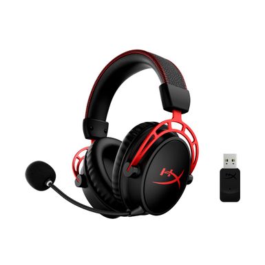 Angle Zoom. HyperX - Cloud Alpha Wireless DTS Headphone:X Gaming Headset for PC, PS5, and PS4 - Black