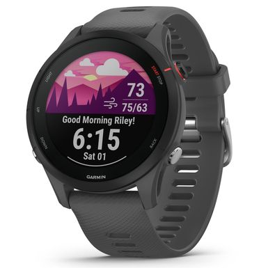 Garmin Forerunner 255 Slate Gray Gps Smartwatch, 46mm