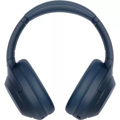 Sony - WH1000XM4 Wireless Noise-Cancelling Over-the-Ear Headphones - Midnight Blue