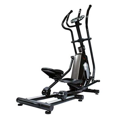 image of Sunny Health & Fitness SF-E3862 Magnetic Elliptical Trainer Elliptical Machine w/LCD Monitor and Heart Rate Monitoring - Circuit Zone with sku:b07kzkkw9j-sun-amz